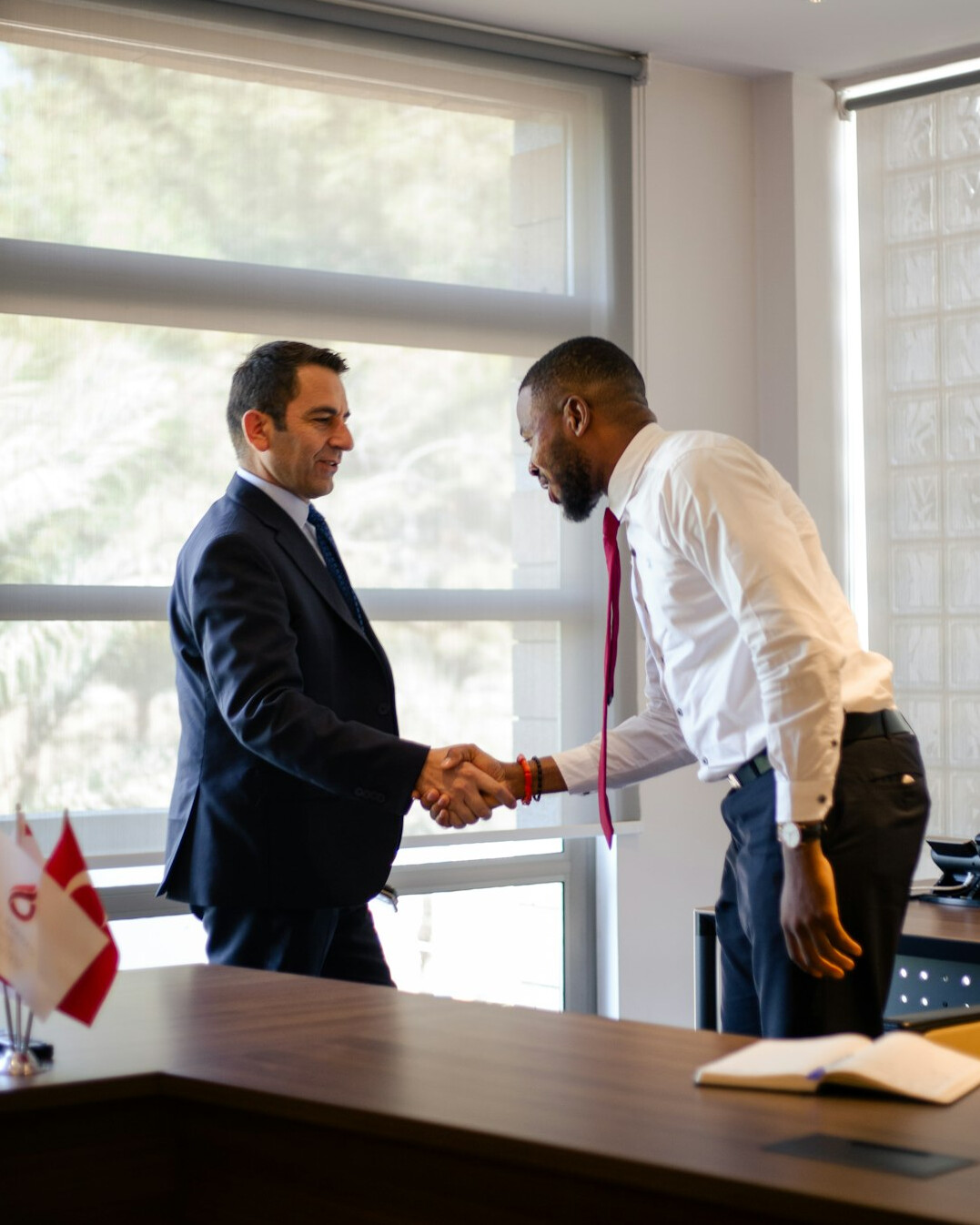 successful business handshake