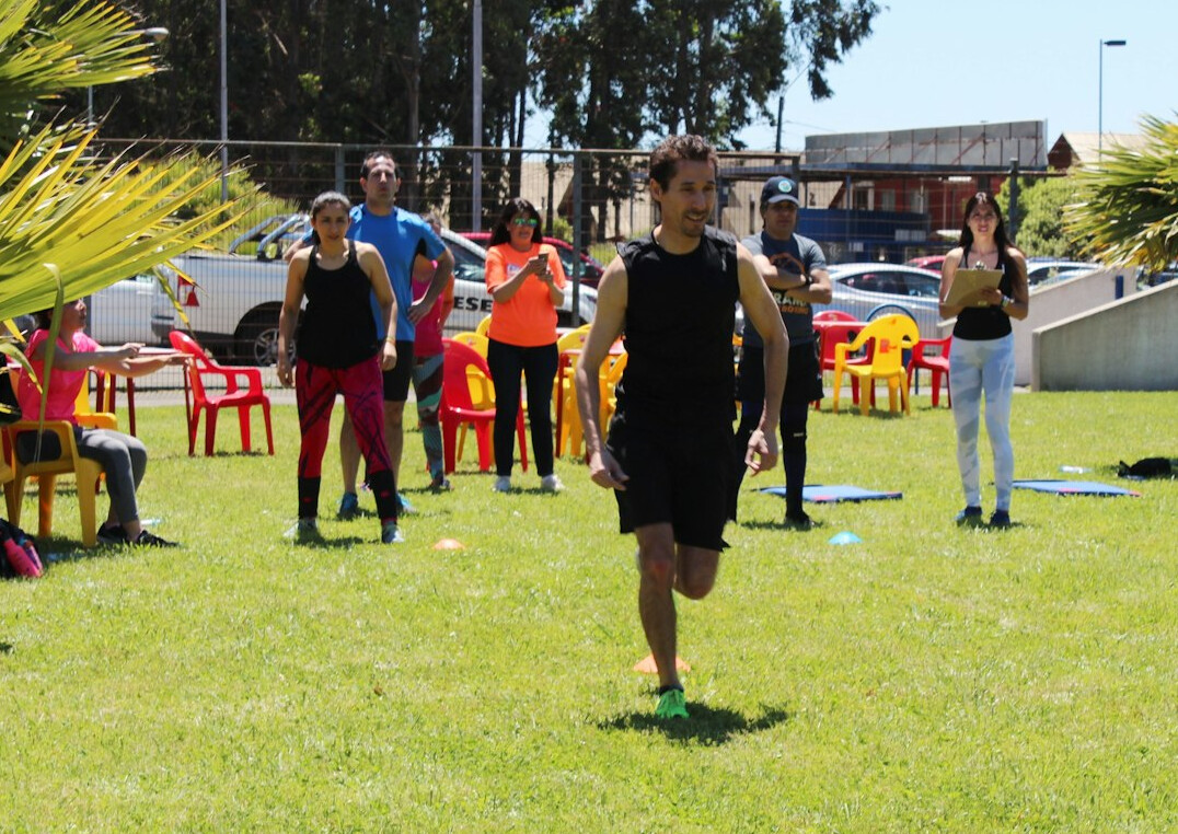 team training session